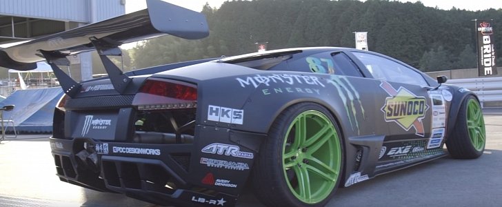 World’s First Lamborghini Drift Car is an RWD Murcielago