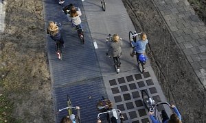World’s First Solar Bike Path Turns Out to Be Better Than Expected, Engineers Claim