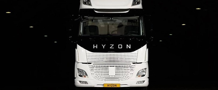 Hyzon's 154-ton hydrogen trucks are the first ultra-heavy fuel cell trucks in the world
