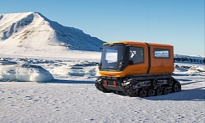 World’s First Zero-Emissions Polar Exploration Vehicle Is Ready To Get On Ice