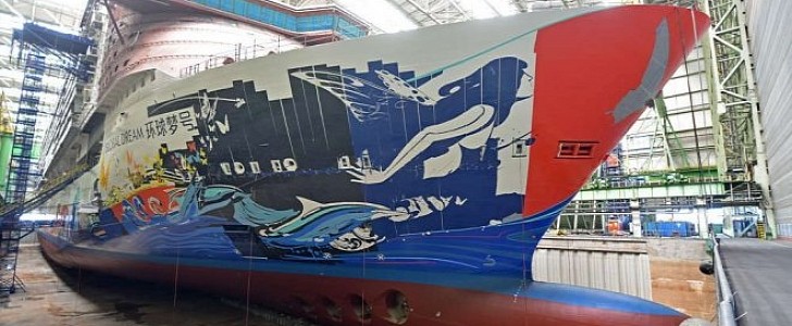 Global Dream cruise ship is 80% completed, while sister ship Global Dream II will sell as scrap