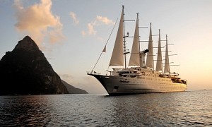 World’s Largest Sailing Ship Is Turning Cruising Into a High-Glam Experience