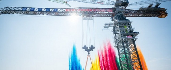 Zoomlion has developed the world's largest and most powerful tower crane.