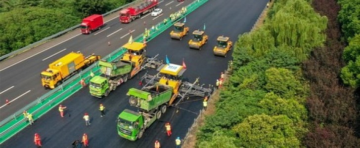 XMGC's fleet of unmanned road construction fleet is the largest in the world, at this moment