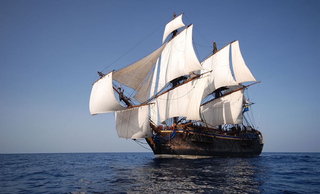 The world's largest sailing ship