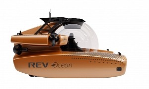 World’s Largest Yacht REV Ocean Gets World’s Deepest-Diving Sub, Aurelia from Triton