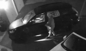 World’s Laziest Thief Falls Asleep in Audi Q7 He’s Trying to Steal Until Cops Arrive