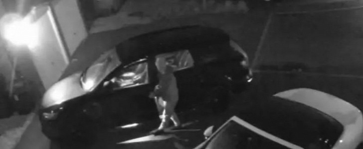 Thief slips into Audi Q7 in the driveway, falls asleep at the wheel