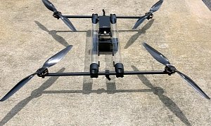 Awesome Hydrogen Fuel Cell Drone Promises to Solve Range Issues: 4h of Flight