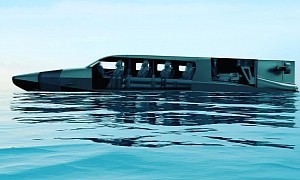 World’s Most Advanced Surface Subversive Victa Is Part Speedboat, Part Submarine