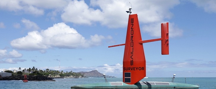 Saildrone Survey just completed its 28-journey from San Francisco to Honolulu.