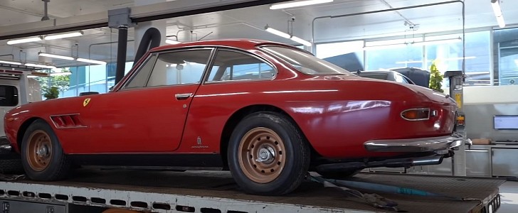 1967 Ferrari 330 GT 2+2 Series II was locked away in a barn for 47 years, could be record-breaking barn find