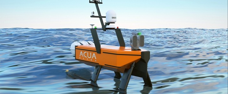 The Ocean Protector claims to be the world's first unmanned surface vessel that's powered only by hydrogen