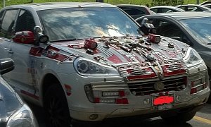 Worst Porsche Cayenne You’Ve Ever Seen Looks Like a Doomsday Prepper’s Car