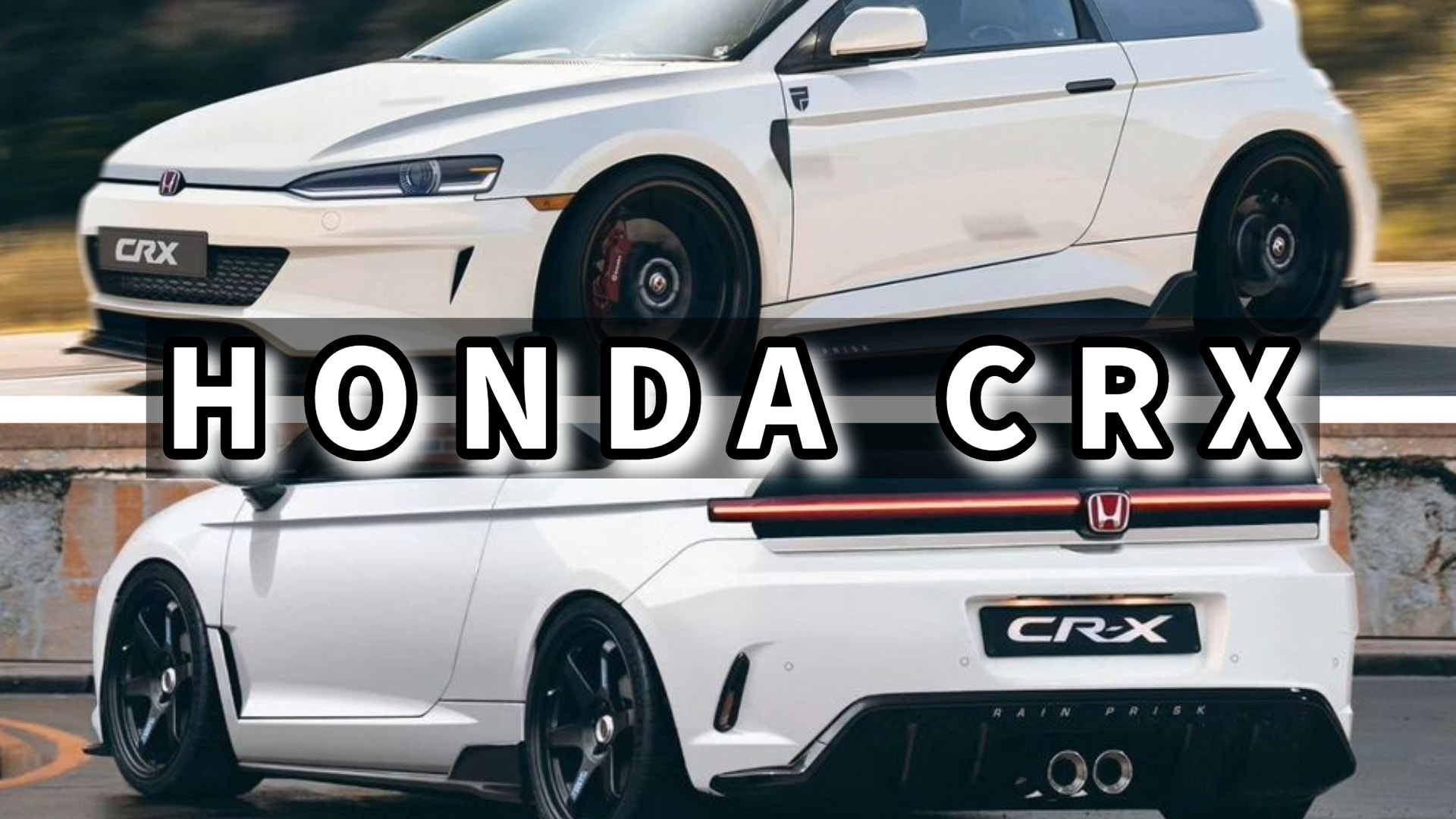 Would a Brand-New Honda CRX Bury the Civic? - autoevolution