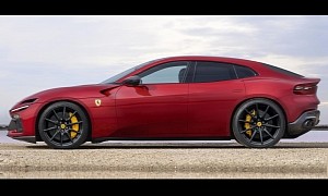 Ferrari Purosangue Sedan Takes Aim at Porsche Panamera, Would Be Unbeatable if It Was Real