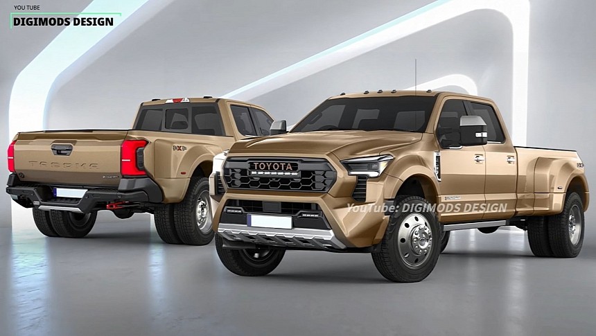 2024 Toyota Tacoma HD rendering by Digimods DESIGN 