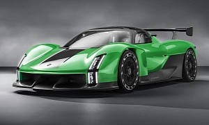 Would the Porsche Mission X Look Even Better in Green and With Aftermarket Wheels?