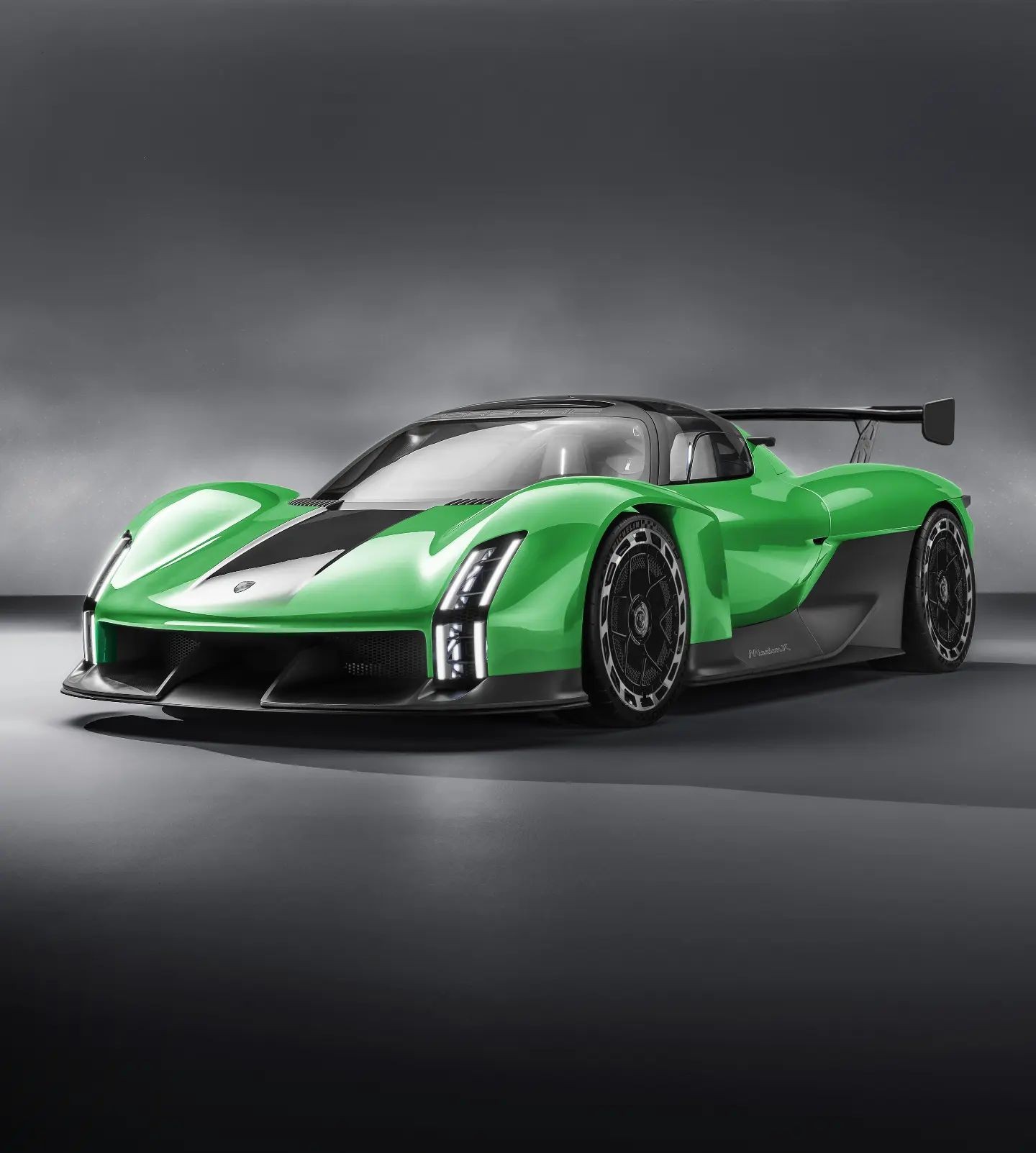 Would the Porsche Mission X Look Even Better in Green and With Aftermarket  Wheels? - autoevolution