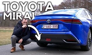 Would You Drink Exhaust Water From a Toyota Mirai Hydrogen Car?