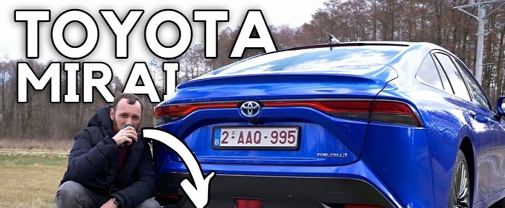 Would You Drink Exhaust Water from a Toyota Mirai Hydrogen Car?