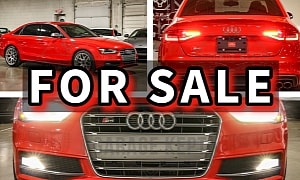 Would You Ever Buy a Red Audi S4? It's Cheaper Than an A3 Sedan
