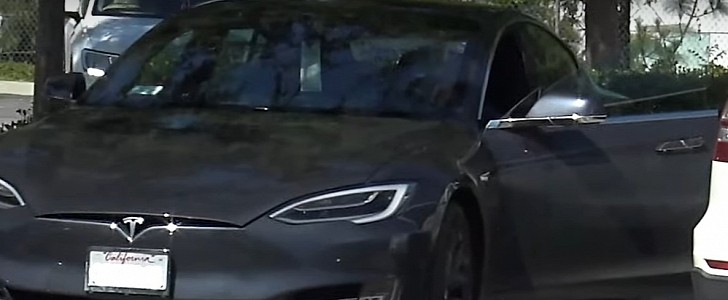 Owen Wilson's Tesla Model S
