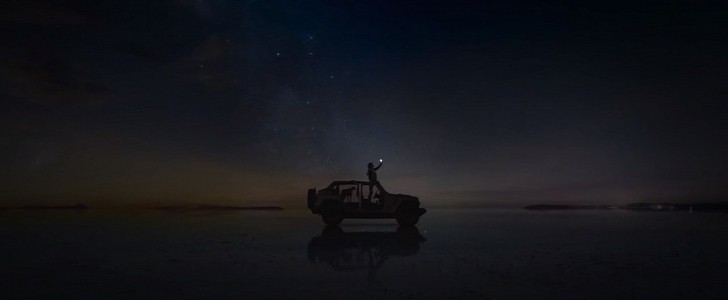 Jeep Wrangler 4xe "Pale Blue Dot" commercial