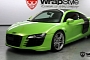 WrapStyle Does the Audi R8 in Toxic Green