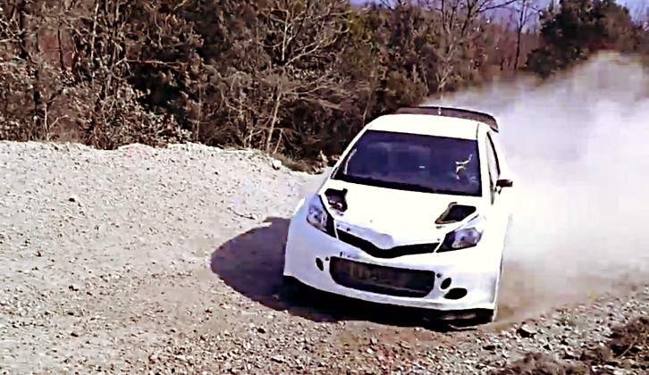 Toyota Yaris WRC Testing