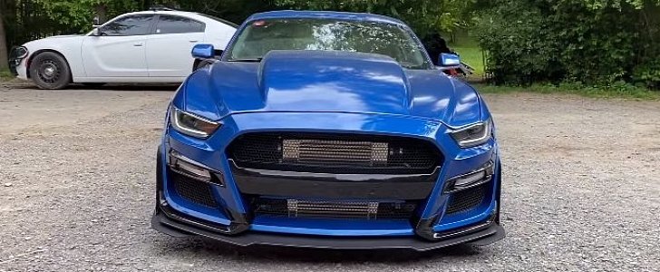 Wrecked Ford Mustang GT Gets "Shelby GT500 Conversion"
