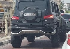 WTF Mercedes G-Class 4x4 Spotted in Dubai Is Made by Ares