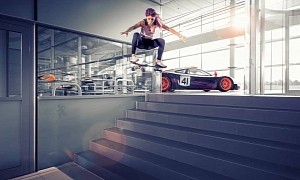 X-Games Gold Medalist Visits McLaren, She Jumps Impressed by Priceless Exhibits