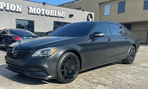 X222 Mercedes-Maybach S 650 Still Reigns Satin-Black Supreme for NFL's Laremy Tunsil