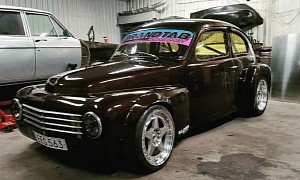 XC-90 Swapped Volvo PV444 Turbo is More Swedish Than a Fika Party at Ikea