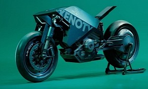 Xenotype Motorbike Concept Is Out of This World, Rocks the Cyberpunk Aesthetic