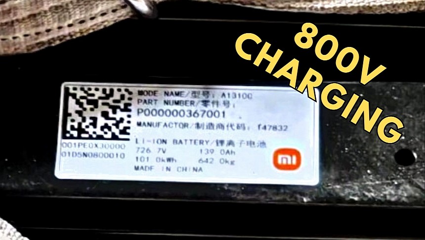 This could be the Xiaomi Car battery