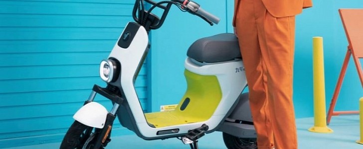 The C30 e-moped is the cheapest model from Xiaomi-backed Ninebot