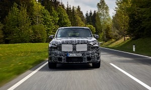 XM, BMW's 650-HP Plug-In Hybrid SUV, Has Been Spotted in Dynamic Testing and It Looks Good
