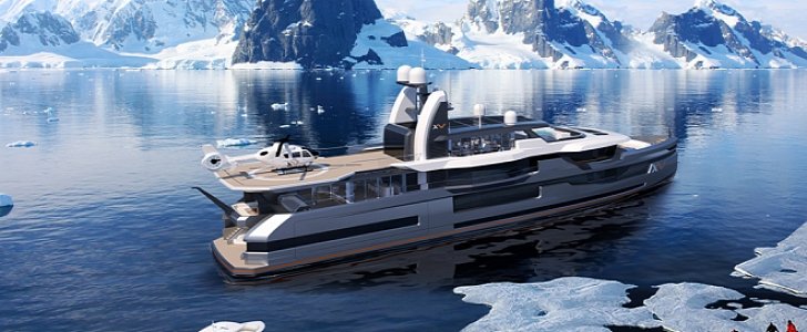 The Xventure prototype, an explorer with all the comforts of a superyacht