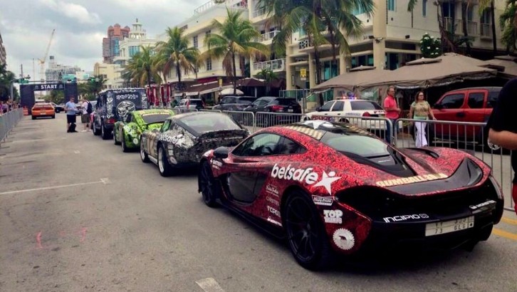 2014 Gumball 3000 started