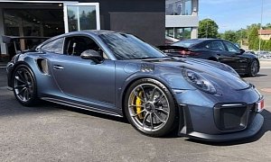 Yachting Blue 2018 Porsche 911 GT2 RS Looks Royal in Norway