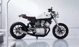 YamaDuci Is a Custom Yamaha XV920 Virago Kitted Out With Ducati Running Gear