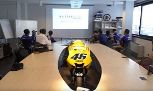 Yamaha and Valentino Rossi Debut Yamaha VR46 The Master Camp