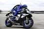 Yamaha MOTOBOT Motorbike-Riding Robot Heads for the Race Track