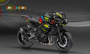 Yamaha MT-10 in Valentino Rossi Livery and More from AD Koncept