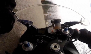 Yamaha R6 Crashed in the Silliest Way Possible