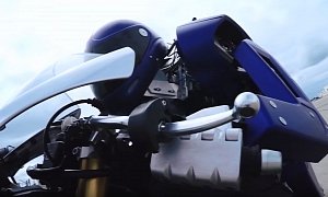 Yamaha's Motobot Robot Rides a YZF-R1M