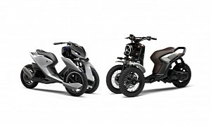 Yamaha Shows 03GEN Three-Wheeled Scooter Concepts