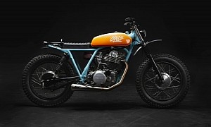 Yamaha SR500 Candy Is a Gorgeous Custom Scrambler With Old-School DNA
